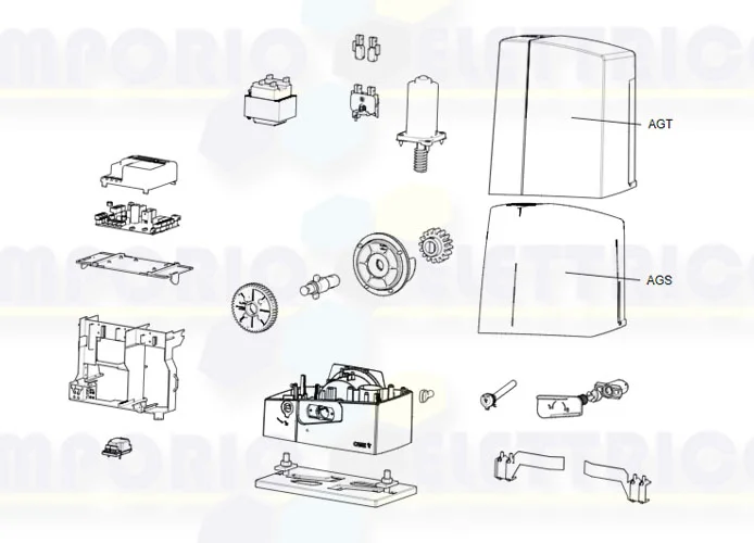 came pagina ricambi per motore bxv06agt 801ms-0200