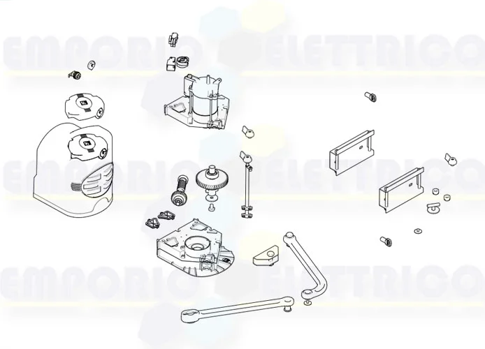 came pagina ricambi per motore 001f7024 f7024