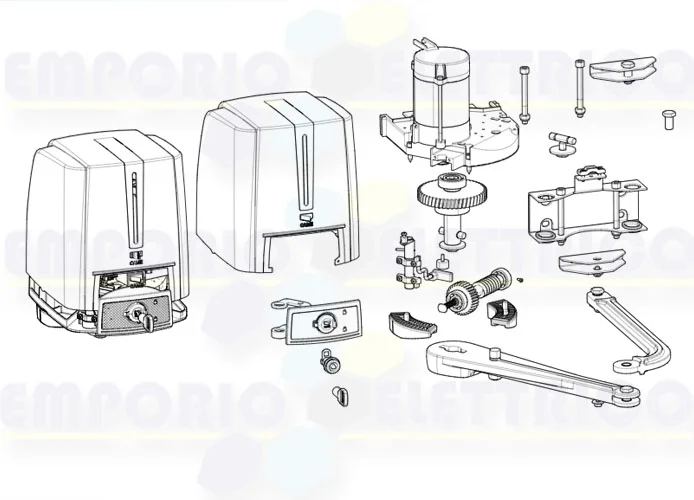 came pagina ricambi per motore 001fa4024 fa4024
