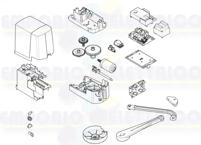 came pagina ricambi per motore ftx20dlc 801mb-0110