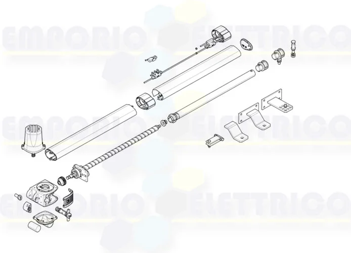 came pagina ricambi per motore 001kr510s kr510s