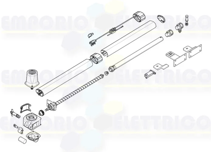 came pagina ricambi per motore 001kr510d kr510d