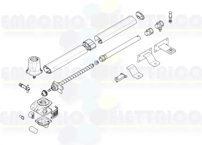came pagina ricambi per motore 001kr302s kr302s
