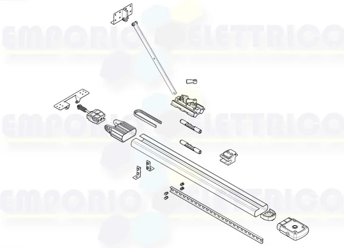 came pagina ricambi per guida a cinghia 001v0688 v0688