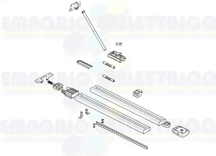 came pagina ricambi per guida a cinghia 001v0687 v0687