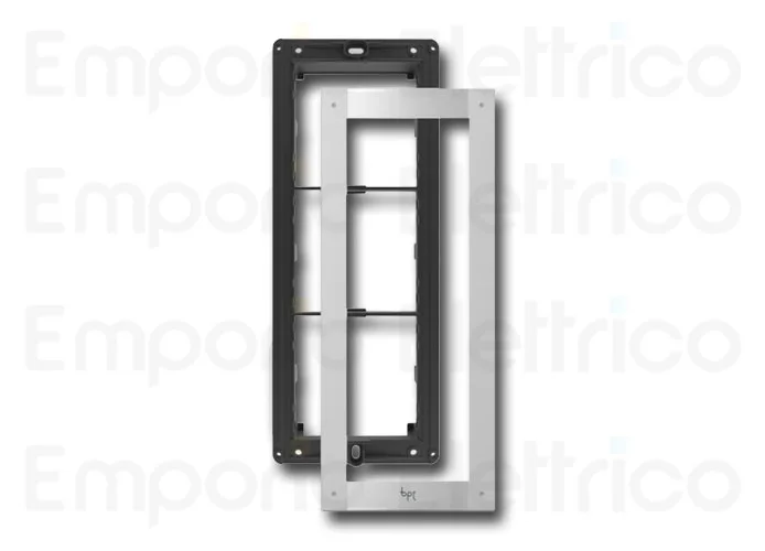 came bpt telaio e placca per mtm 3 moduli mtmtp3m 60020340