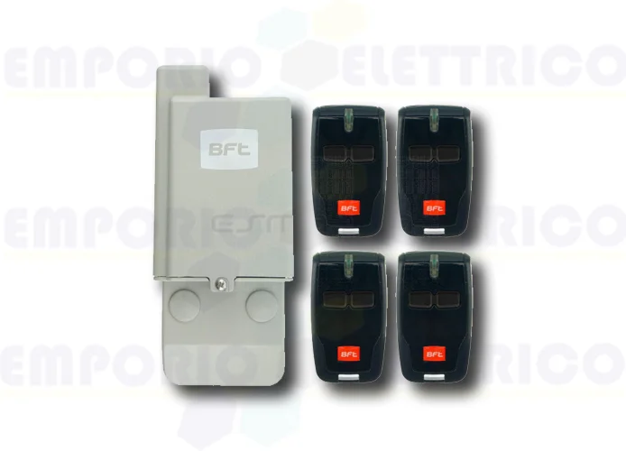 bft kit ricevente e 4 telecomandi radio 4 mitto kit p111772 2611368