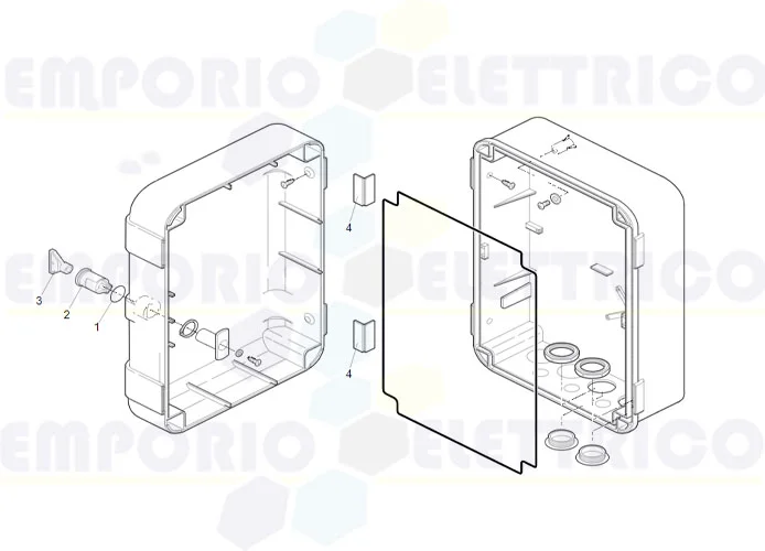 faac pagina ricambi per box 750 l-m