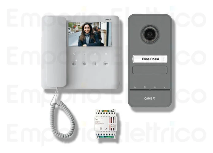 came bpt kit videocitofonico monofamiliare x1 kit video agt + lhs 8k40cf-030
