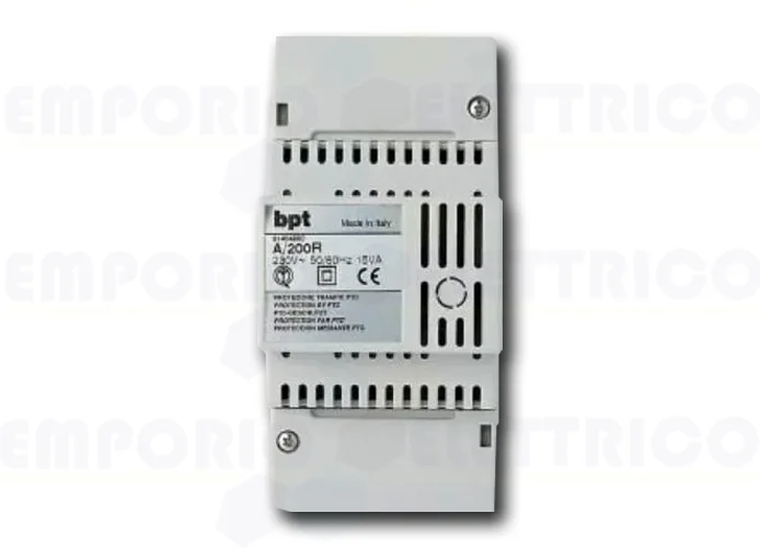 came bpt alimentatore 230v, 50hz, 15 va, modulo da 4 unità 61404100